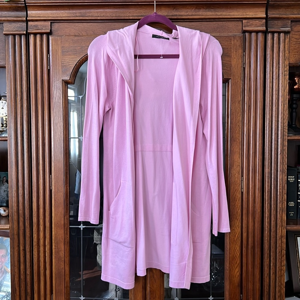 Cyrus Hooded Light Cardigan